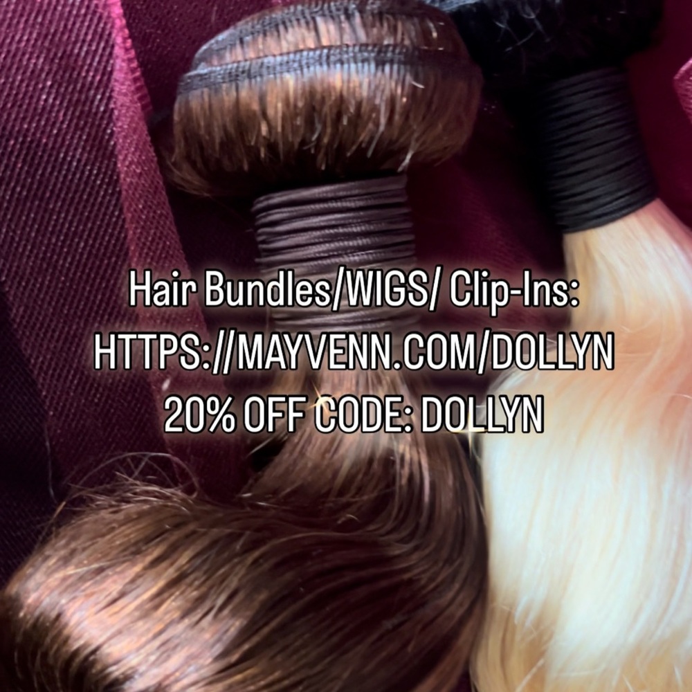 Hair Extensions - Brown and Blonde